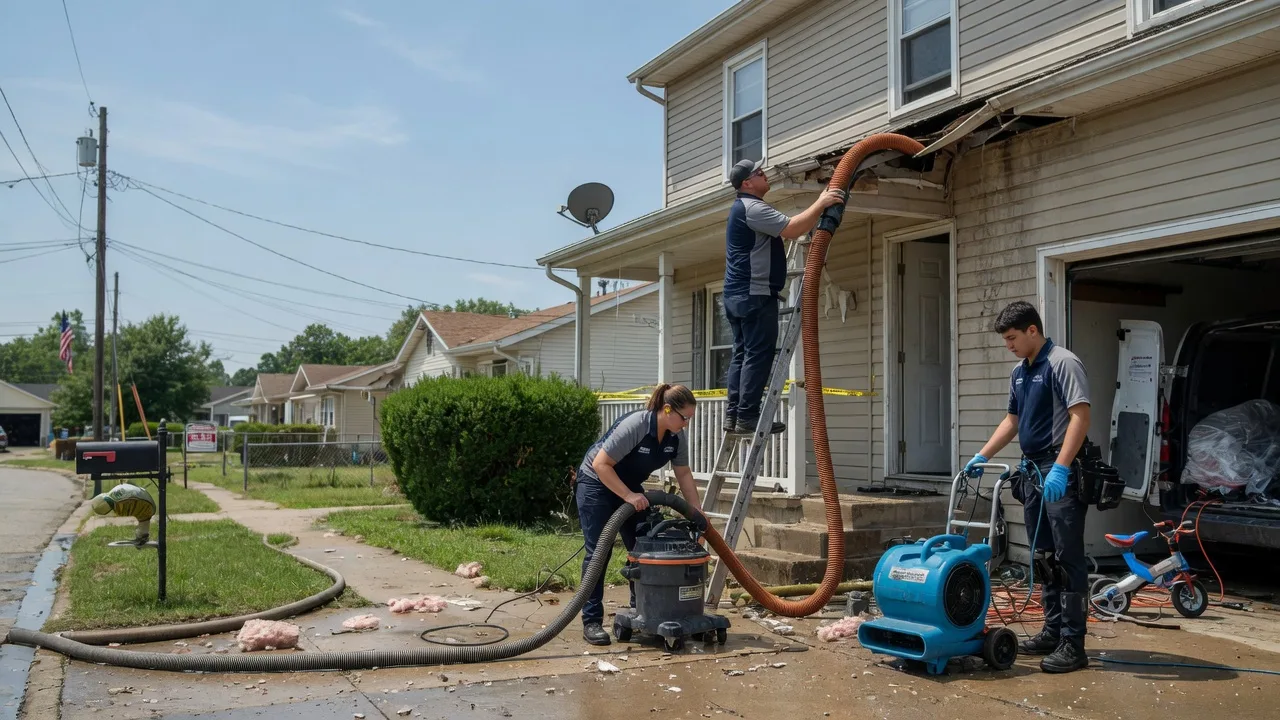 Water Damage Restoration in Bowers, PA near me